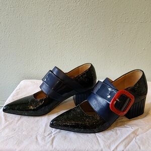 John Fluevog Effortless Felicity Vintage-Inspired Mary Jane, size 6.5